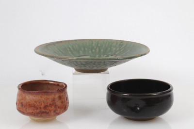 Three Modern Japanese Bowls 20th/21st C