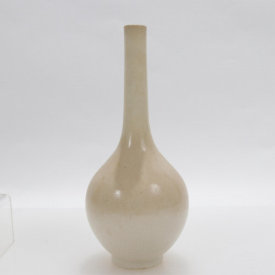 Chinese Small Bottle Vase and Glazed Monkey Figure