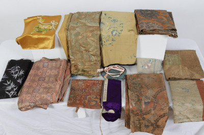 Image for Lot Group of Chinese and Japanese Textiles