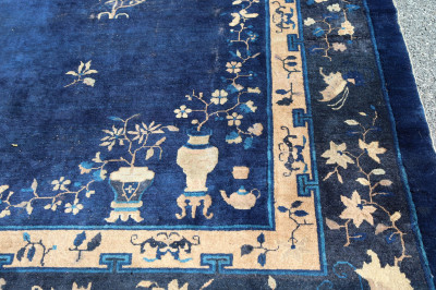 Chinese Carpet 10' 11' x 14' 4' Early 20th C