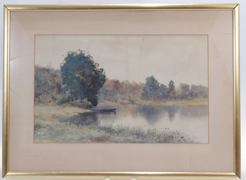 Milton H Lowell (Amer18481927) Landscape W/C