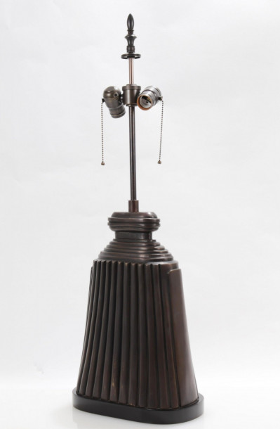 Contemporary Bronze Lamp