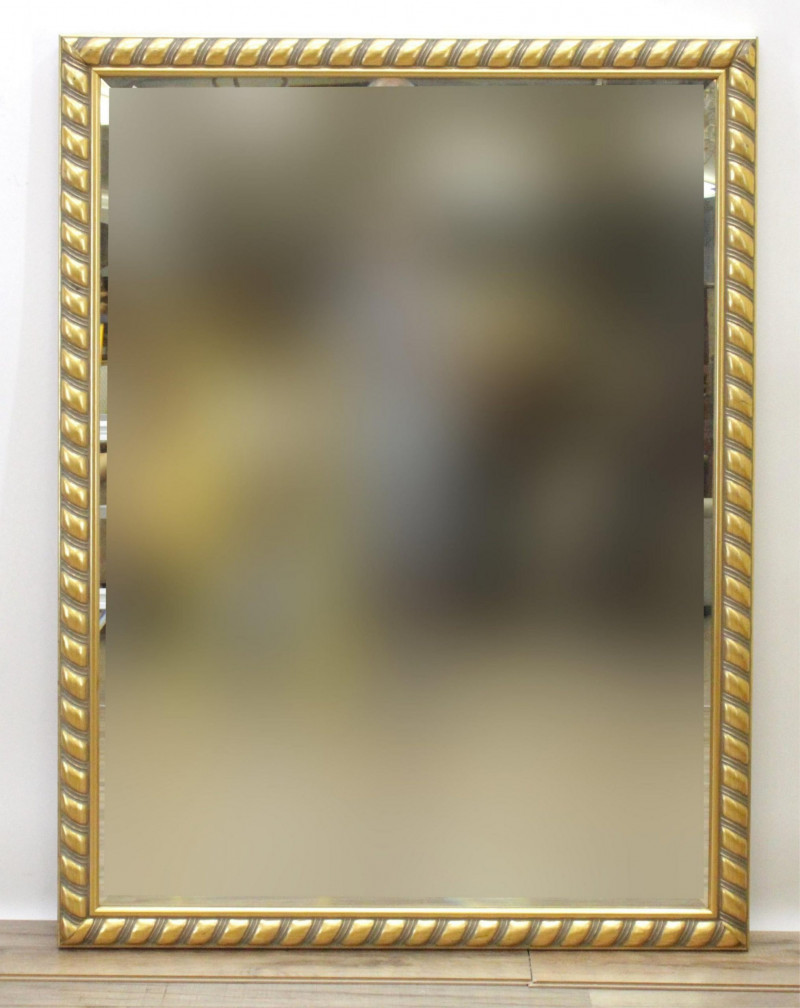 Large Modern Styled Framed Mirror