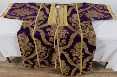 2 Ottoman Brocade Fabric Robes
