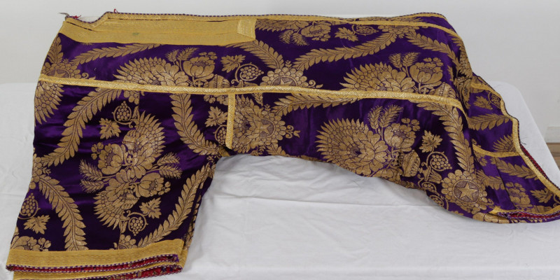 2 Ottoman Brocade Fabric Robes