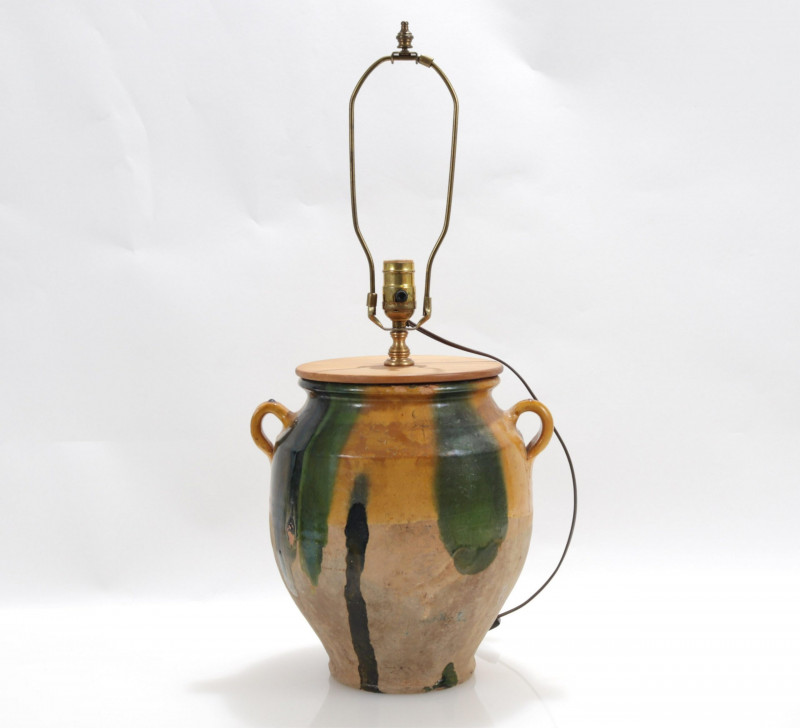 19th C French Confit Terracotta Pots