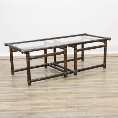 Image for Lot McGuire Rattan Coffee Table
