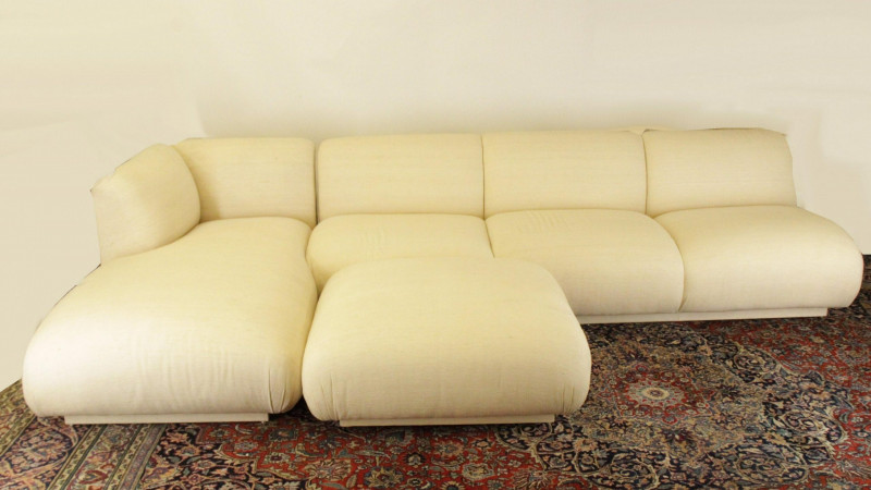 Modern Upholstered 3Pc Sectional Sofa