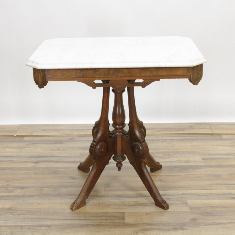 Aesthetic Movement Walnut Side Table c1865