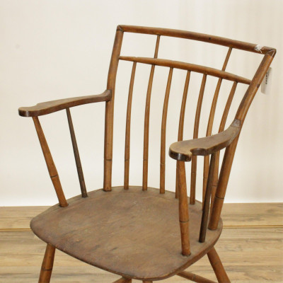 Baroque Walnut Side Chair Windsor Armchair