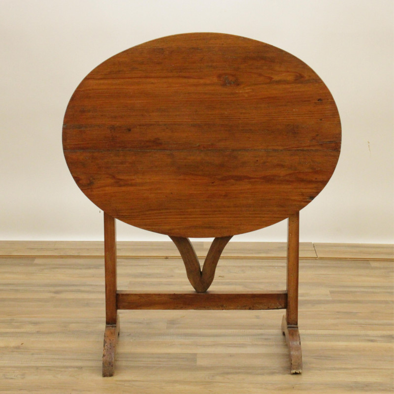 French Provincial Pine Wine Table