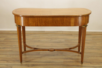 George III Style Satinwood Desk/Dressing Table