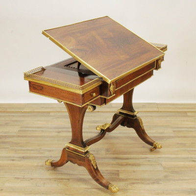Regency Rosewood Writing Table Early 19th C