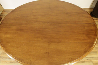 Oval Extension Dining Table Hippocampus Base