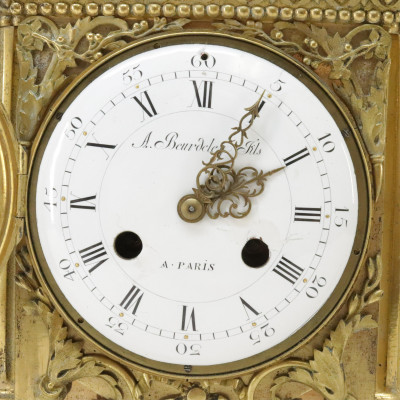 Louis XVI Style Mantel Clock 19th C A Beurdeley
