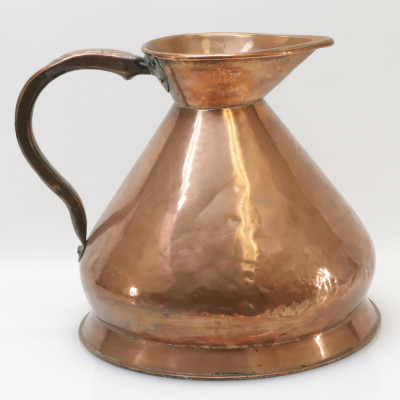 Large Copper Pitcher prob French 19th C