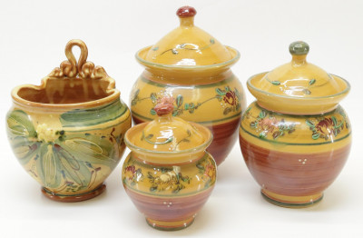 Large Assembled Grp Provincial French Pottery