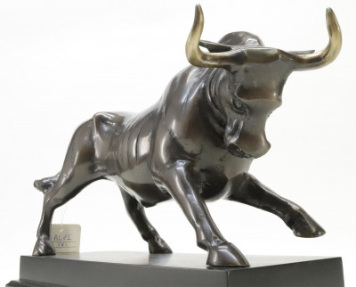 Bronze Charging Bull
