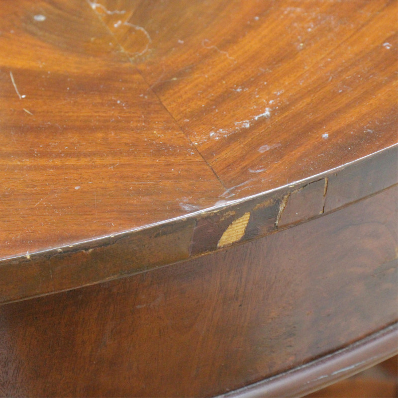 American Classical Mahogany Center Table c1835