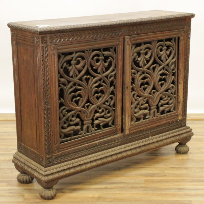 Late Regency AngloIndian Rosewood Cabinet