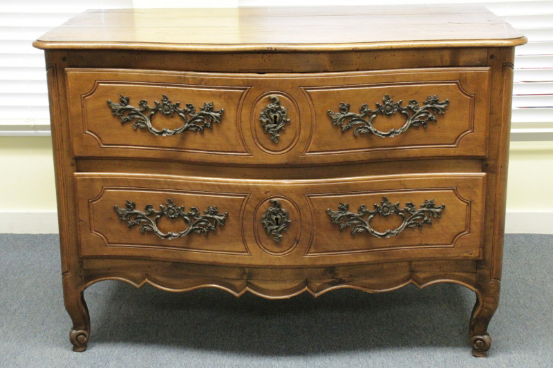Louis XV Provincial Walnut Commode Mid 18th C