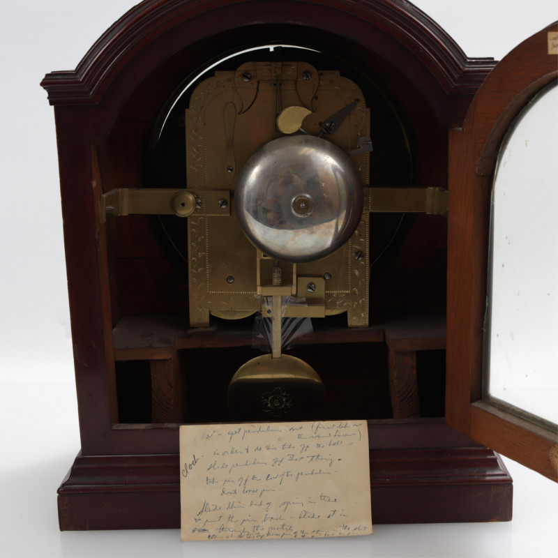Regency Brass Mounted Mahogany Bracket Clock