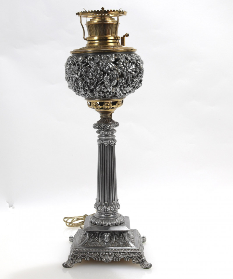 Bradley Hubbard Metal Brass Lamp