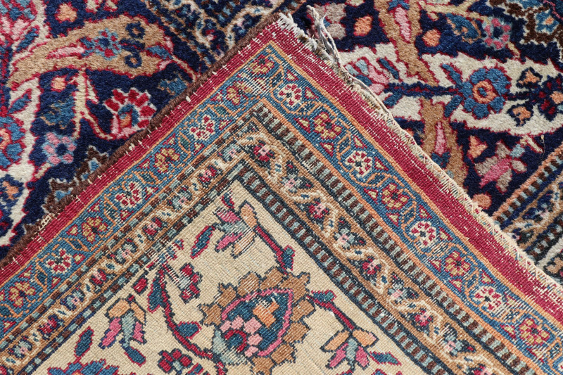 Kashan Carpet 11' 6' x 16' 6' Early 20th C