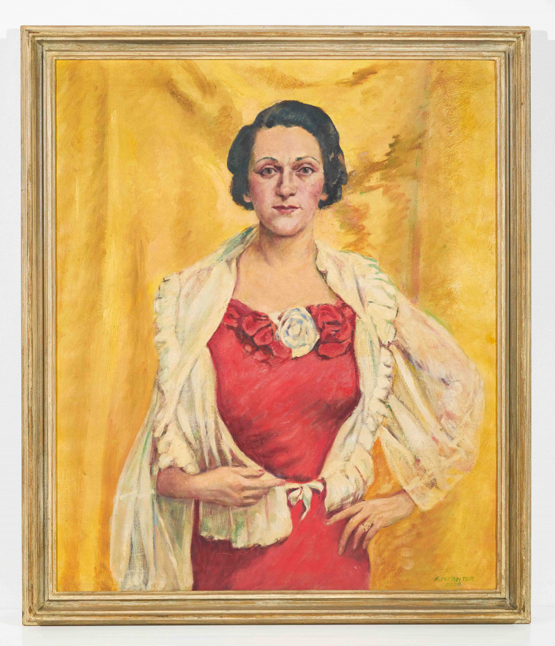 Albert Canter - Untitled (Portrait of a Lady)