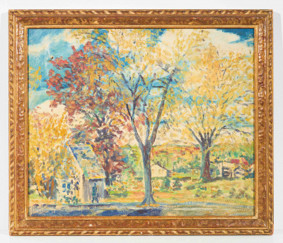 Albert Canter - Untitled (Autumn Scene)