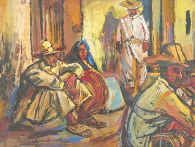 Image for Lot Louis Levine - Untitled (Mexico Scene)