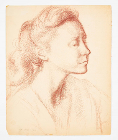Clara Klinghoffer - Woman in Profile