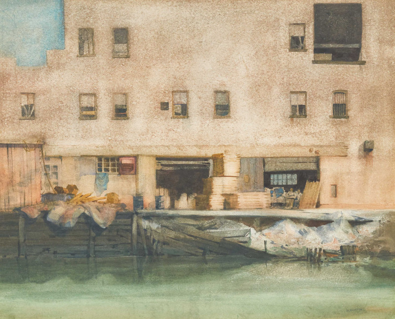 Bruce North - House on the Gowanus Canal