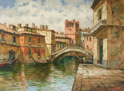 Image for Lot Pierre Latour - Venice Bridge