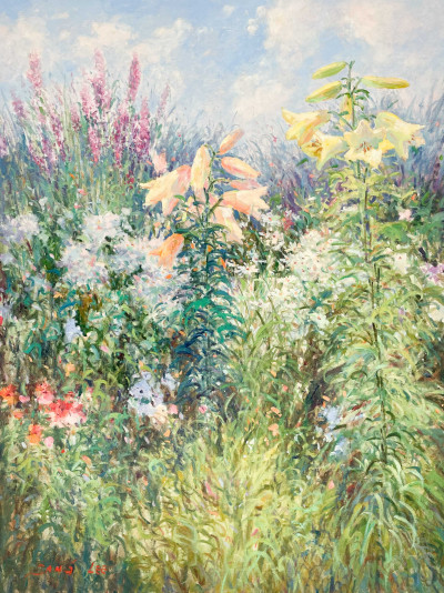 Sang M. Lee - Wild Flower Field