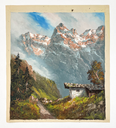 Herbert August Uerpmann - Kaiser Wilder Alpine Landscape