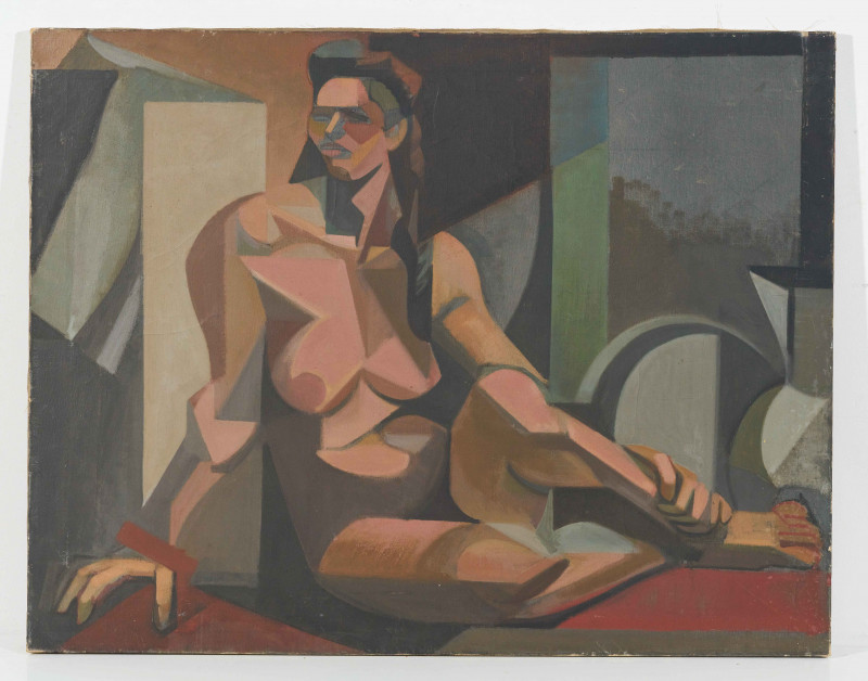 Leonard Alberts - Seated Nude