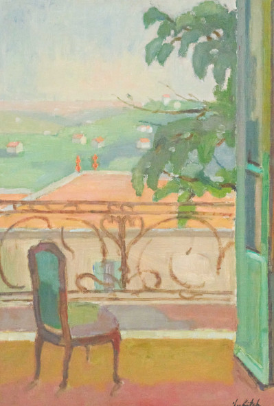 Image for Lot Ossip Lubitch - Le Balcon