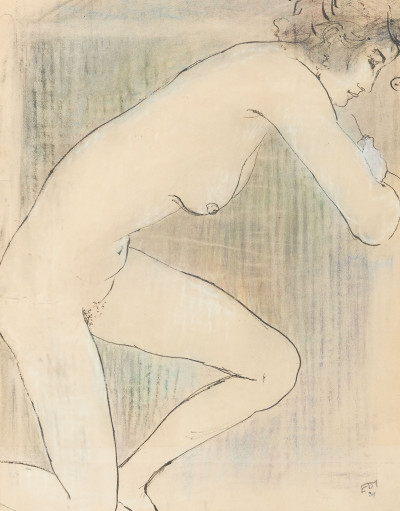 Image for Lot Unknown Artist - Untitled (Nude Woman)