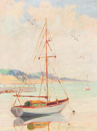 John Cowan Templeton - Untitled (Sailboat)