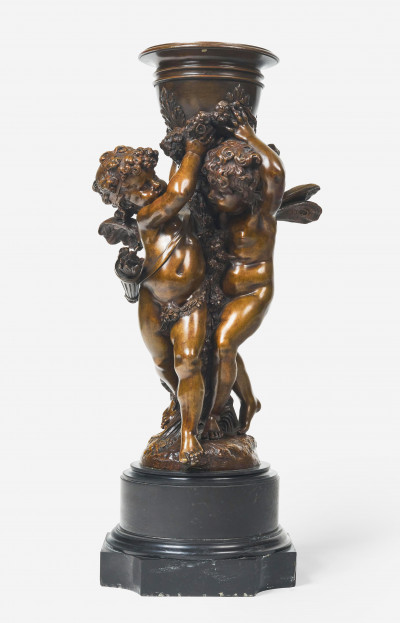 Image for Lot Louis Auguste Moreau - Untitled (Putti with Vessel)
