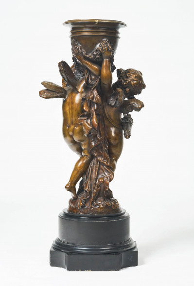 Louis Auguste Moreau - Untitled (Putti with Vessel)