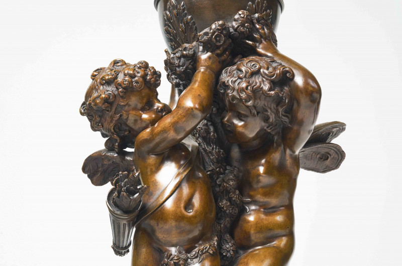 Louis Auguste Moreau - Untitled (Putti with Vessel)