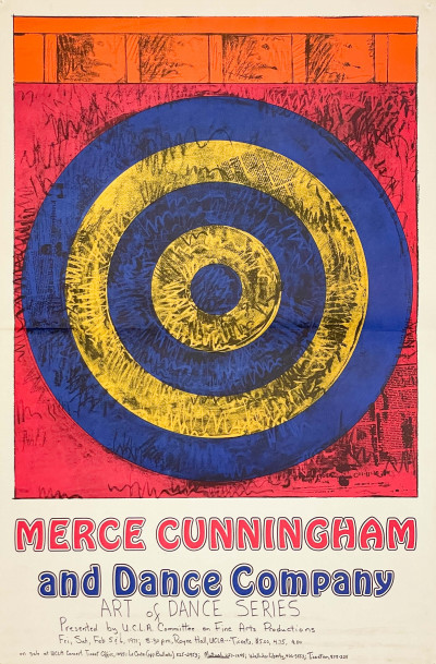 Image for Lot Jasper Johns - Merce Cunningham and Dance Company (Target with Four Faces) Poster