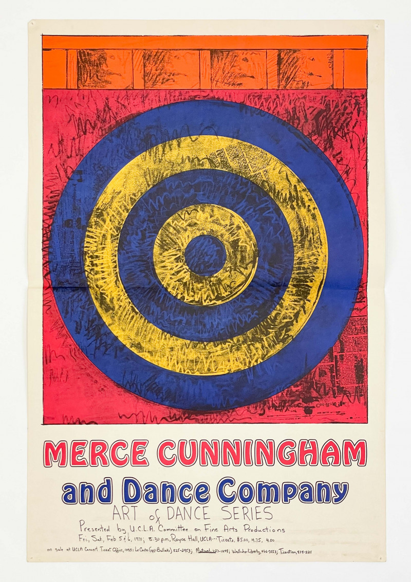 Jasper Johns - Merce Cunningham and Dance Company (Target with Four Faces) Poster