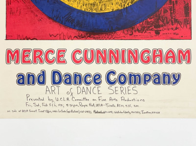Jasper Johns - Merce Cunningham and Dance Company (Target with Four Faces) Poster