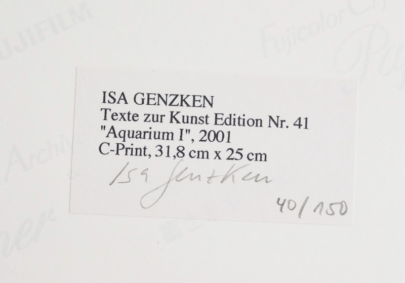 Isa Genzken - Aquarium I &amp; II