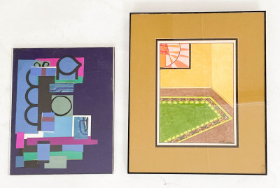 Gail Cottingham - Group of 4 Colorful Compositions