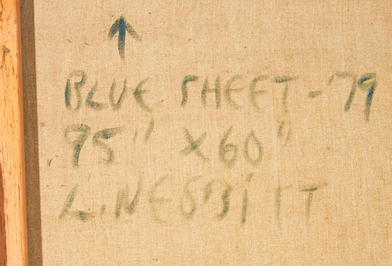 Lowell Nesbitt - Blue Sheet