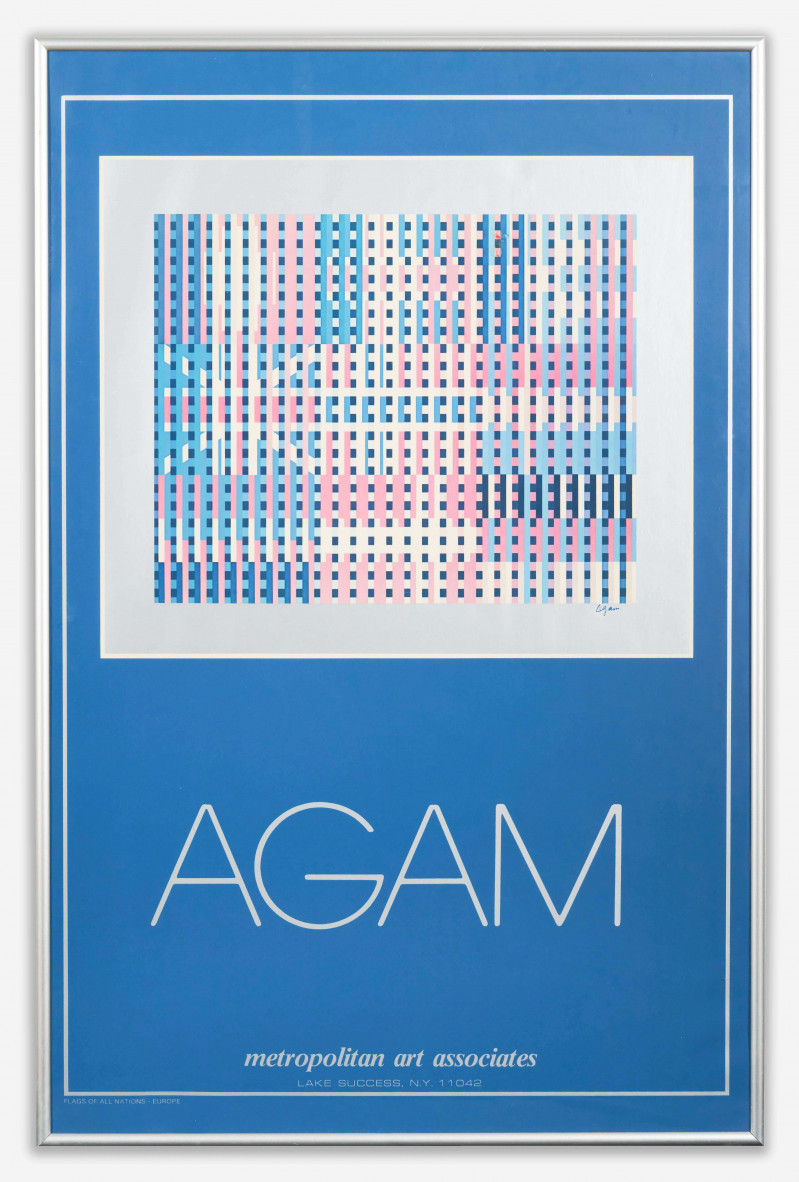 Yaacov Agam - Flags of All Nations for Metropolitan Art Associates, Lake Success, New York